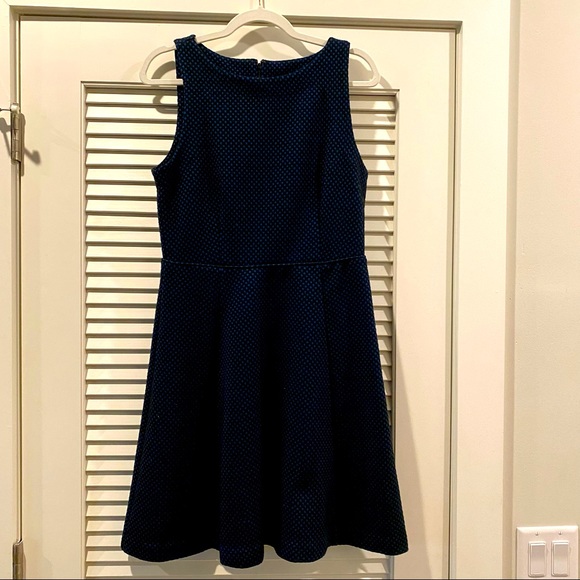 LOFT Dresses & Skirts - Loft black and blue dress size 6